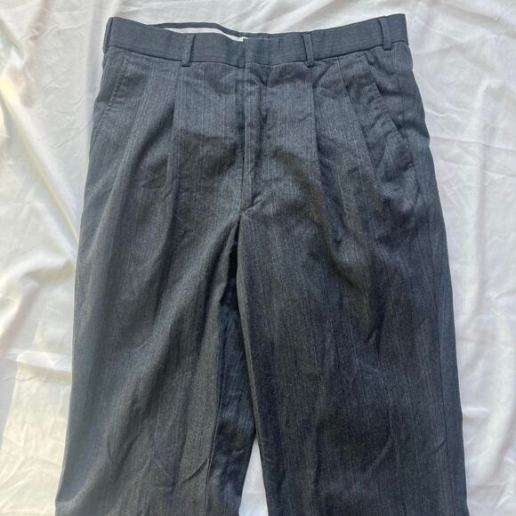 Gray striped trousers - Picture 2 of 6